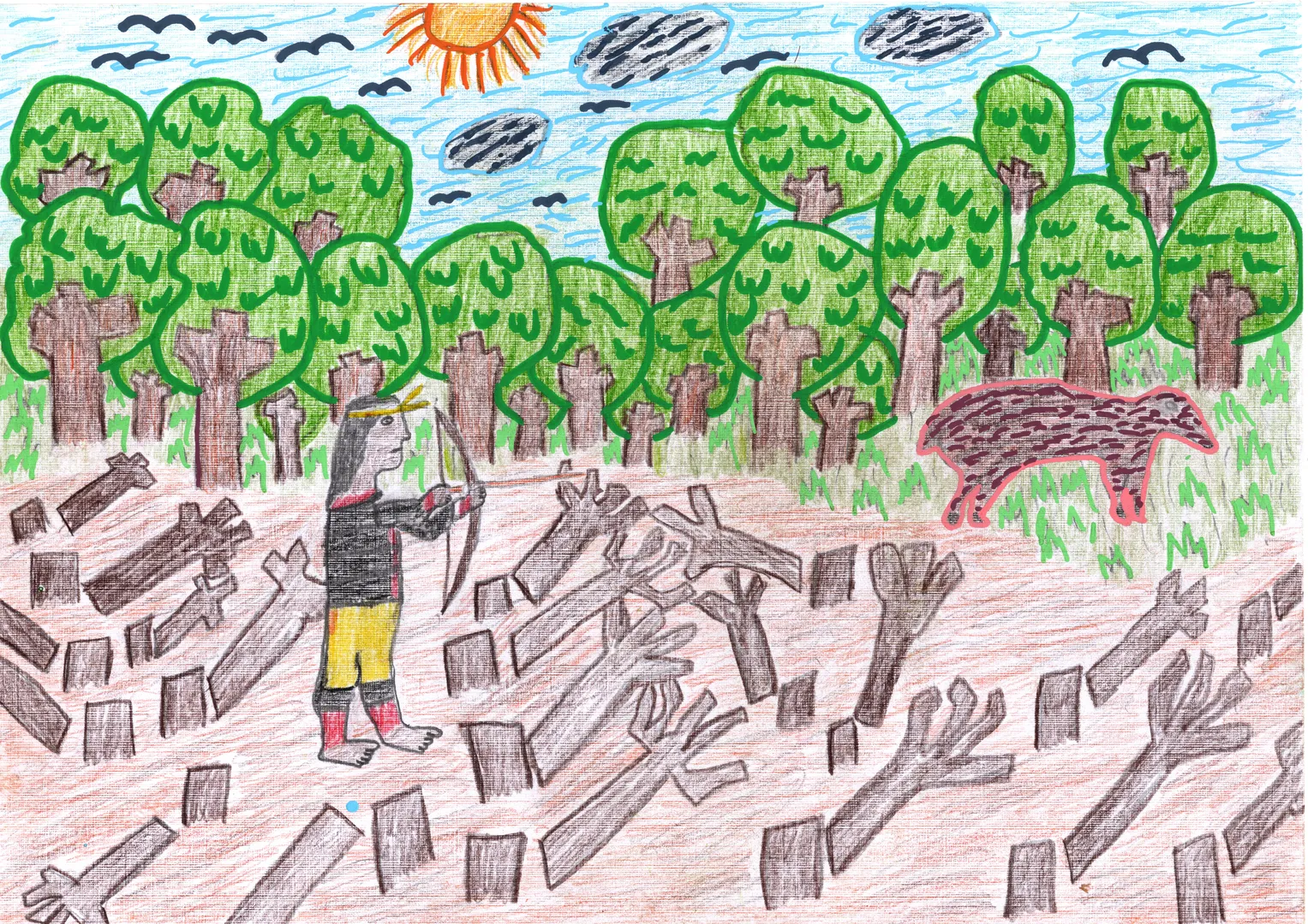 Desenho de Sivaldo Prypôc